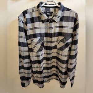 NWT Kenneth Cole New York Slim Fit Long Sleeve Flannel Shirt